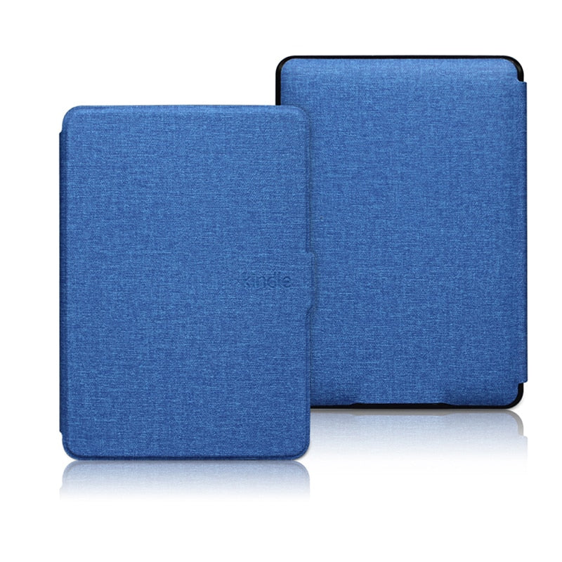 Housse Élegante Pour Kindle Bleue Marine