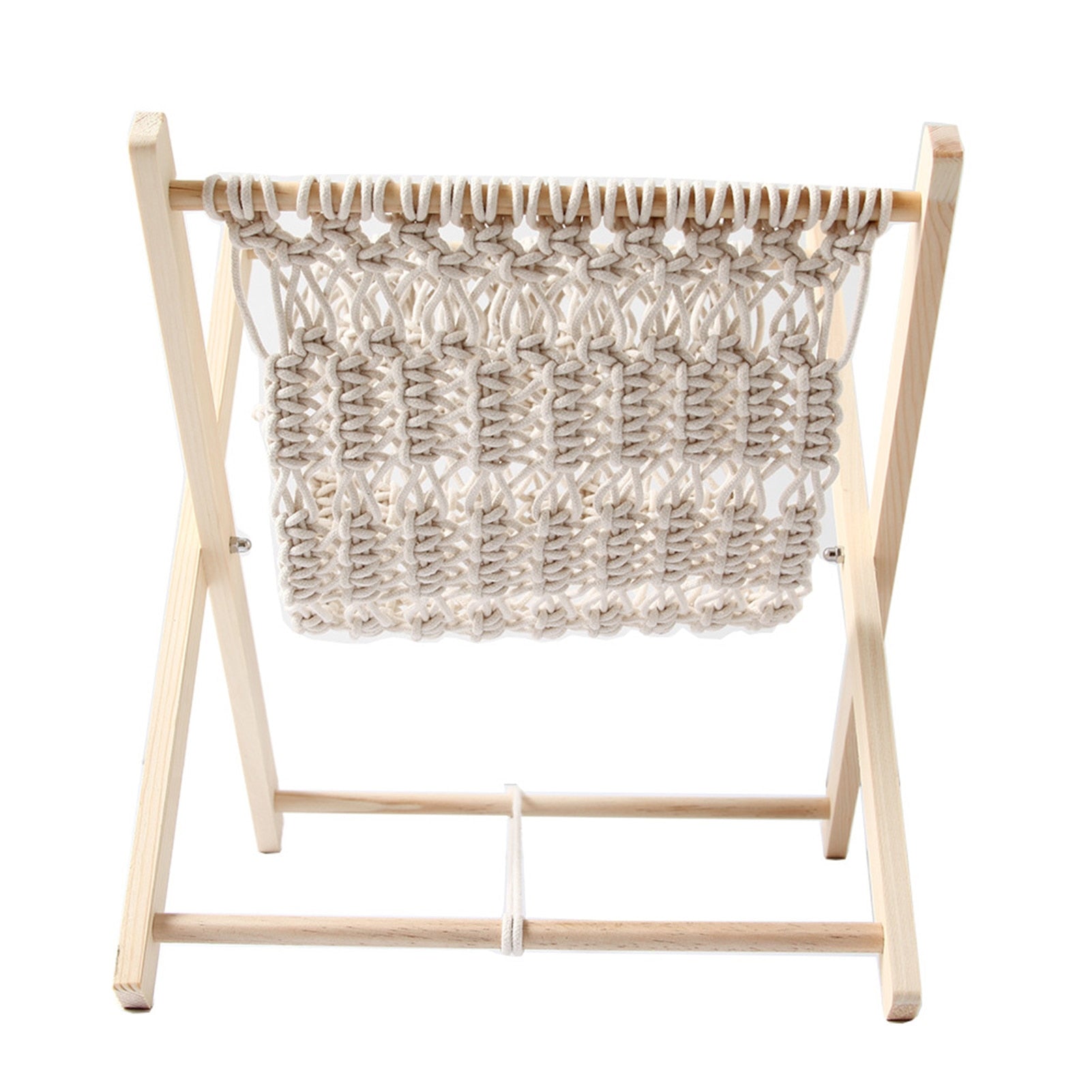 Porte-Magazine en Tissu Élégant