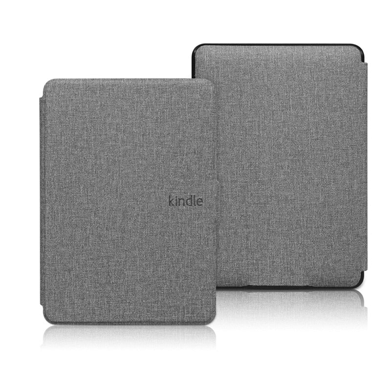 Housse Grise Pour Kindle Élégant