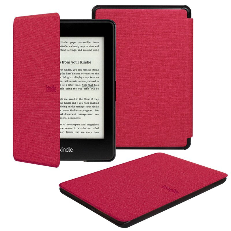 Housse Raffinée Pour Kindle Rouge