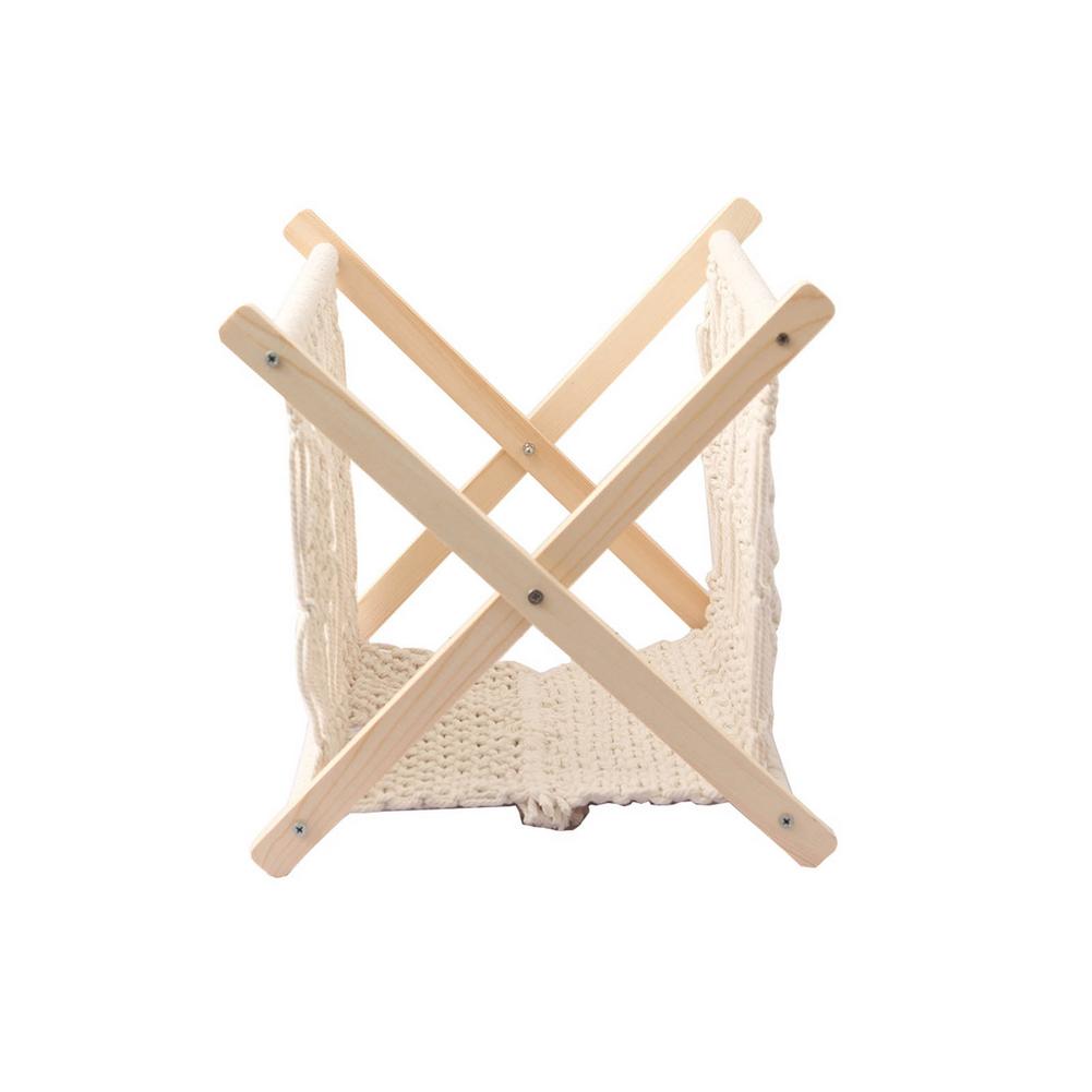 Porte Revue Élégant en Tissu Premium