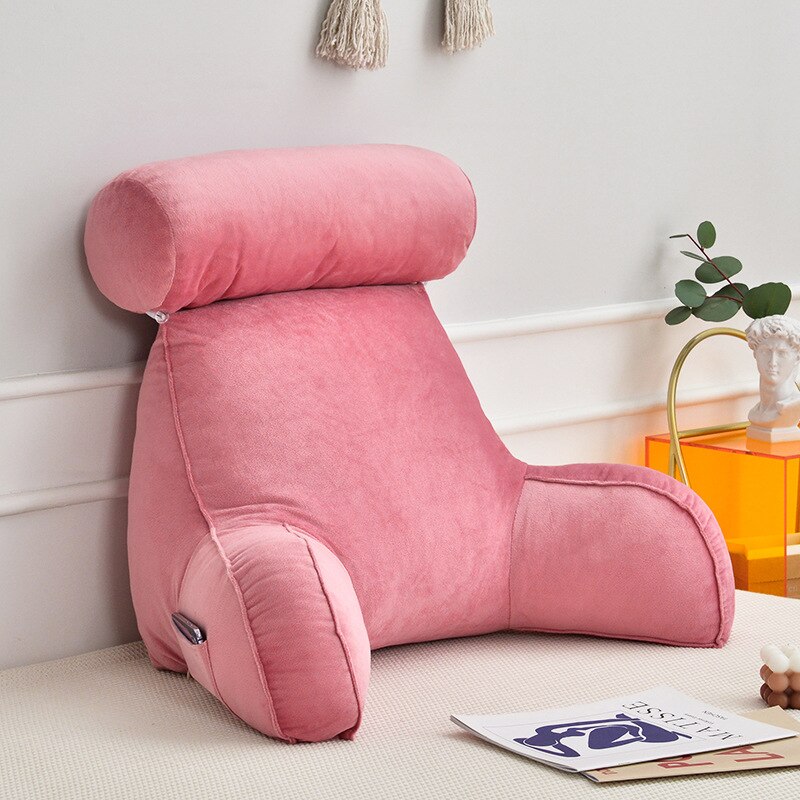 Coussin Douillet de Lecture Rose Clair
