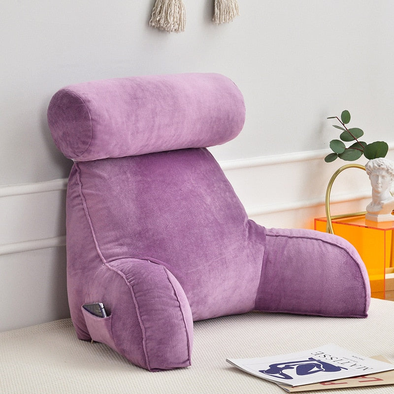 Coussin De Lecture Évasion Violet