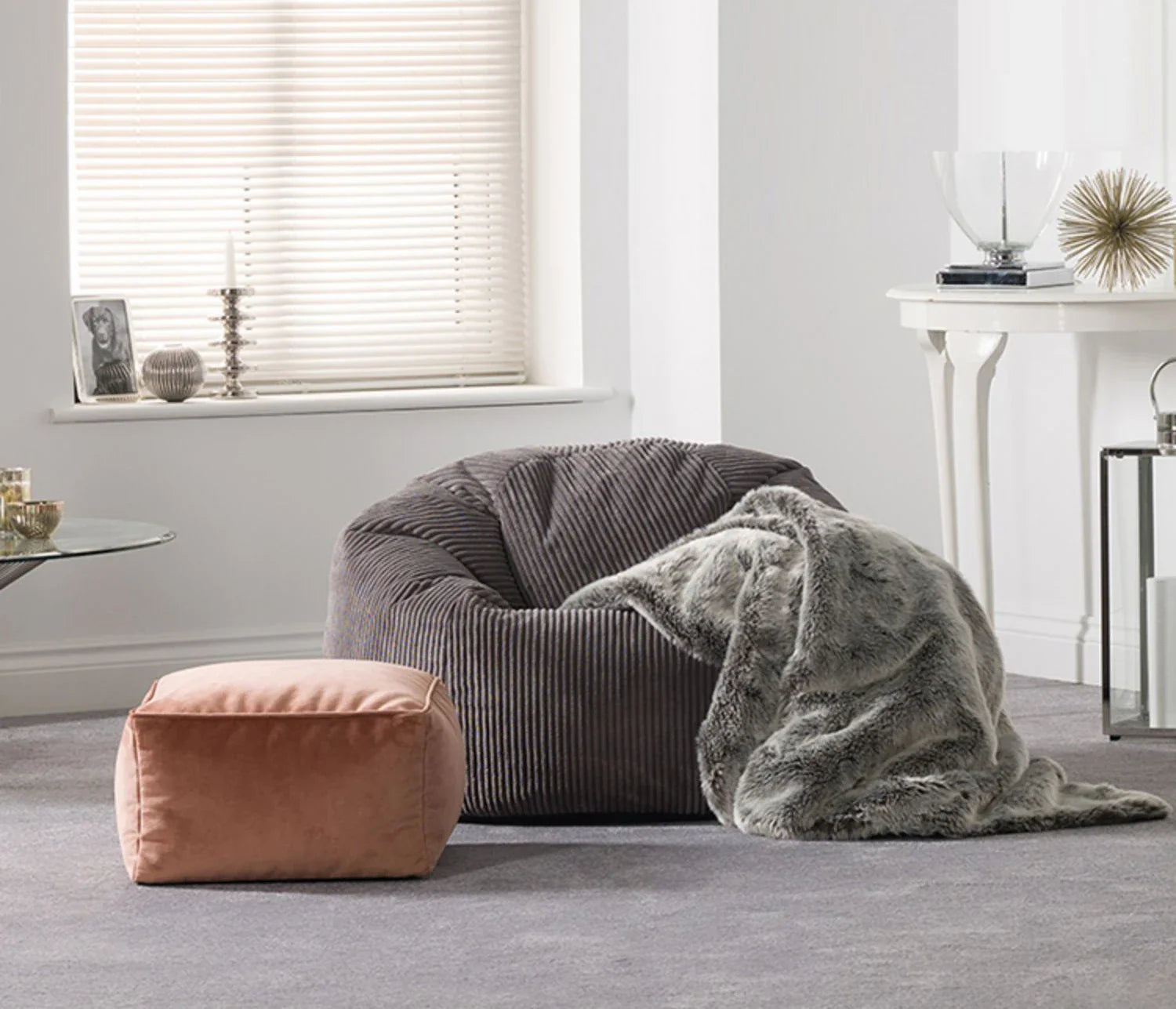 Coussin De Sol Velours Luxe