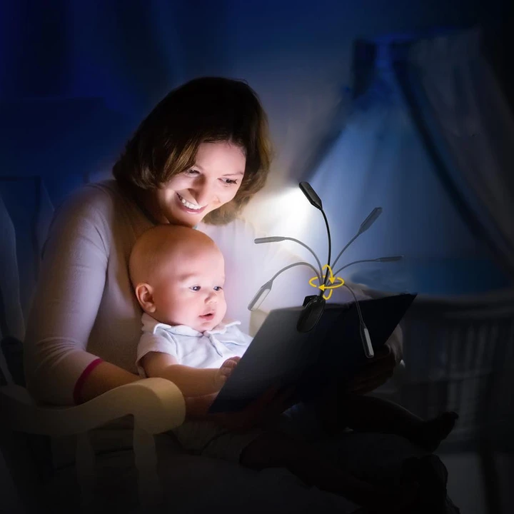 Lampe De Lecture À Pince Élégante