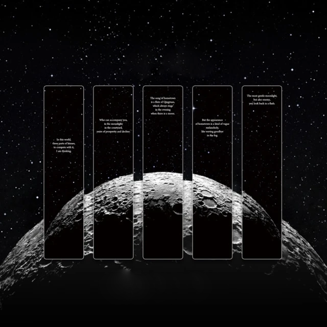 5 Marque-Pages Lunaire Élégants