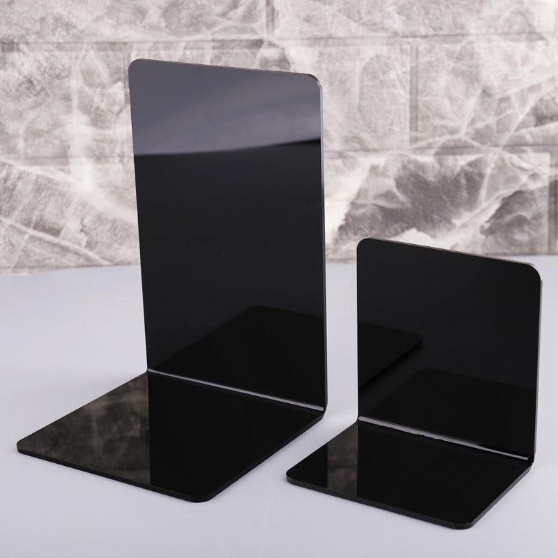 Serre-Livre Élégance En Plastique Noir