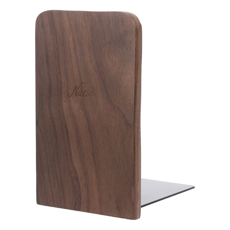 Serre-Livre Carré en Bois Élégance