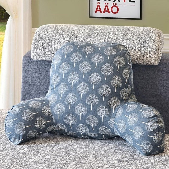 Coussin De Lecture Élégant Feuilles
