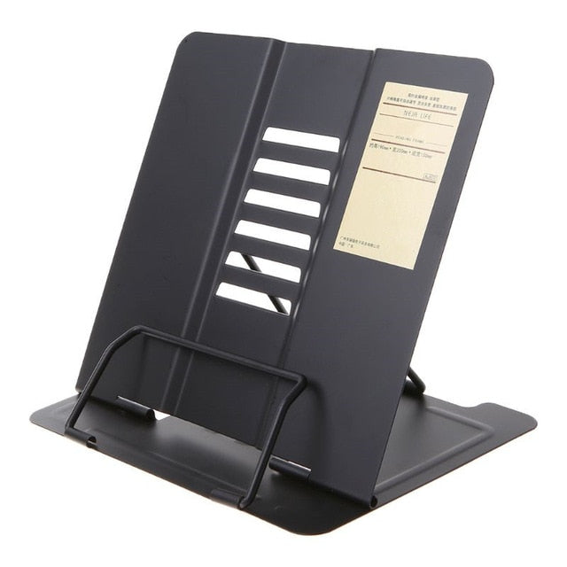Support De Livre Élégant Vintage Noir