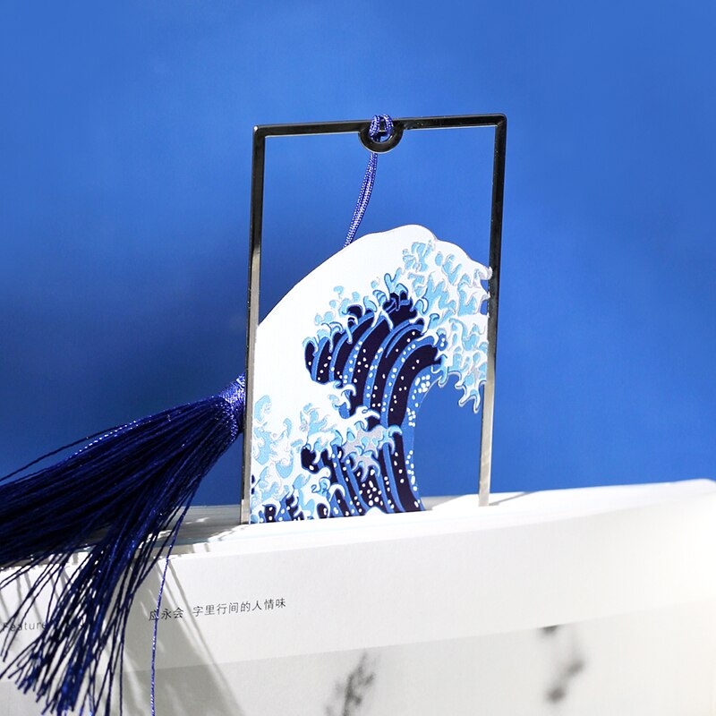 Marque-Page Vague D'Inspiration Japonaise