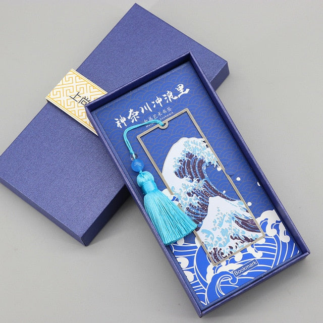 Marque-Page Vague D'Inspiration Japonaise