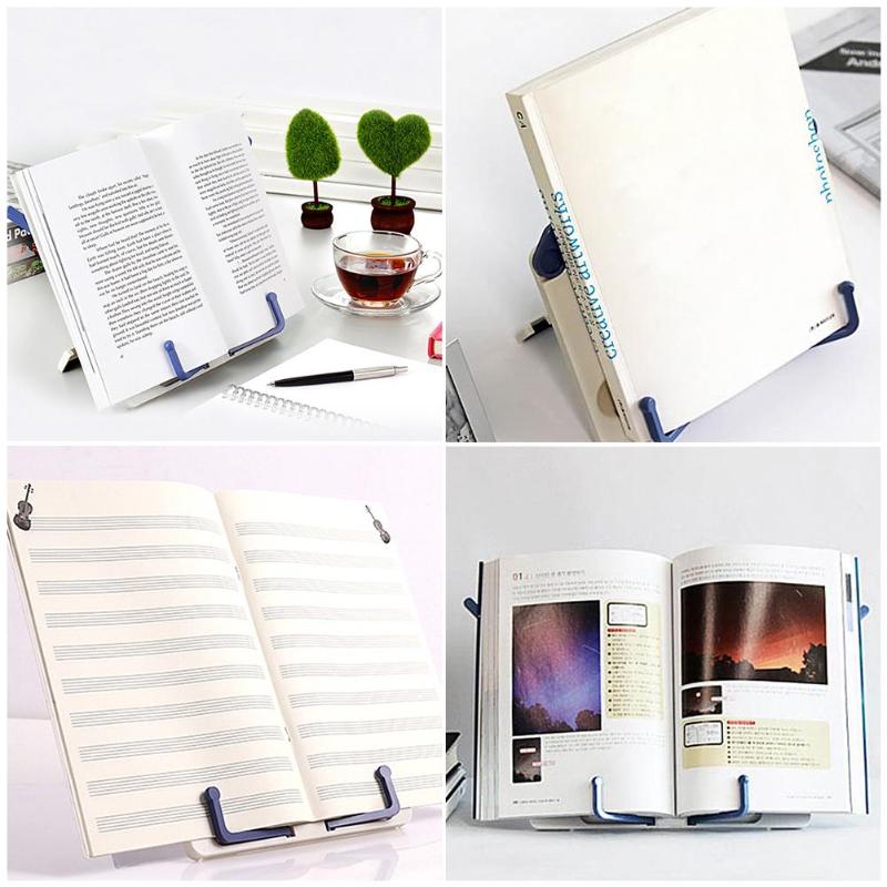 Support Élégant Pour Livres En Plastique Rose