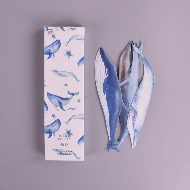Marque Page Élégance Baleine