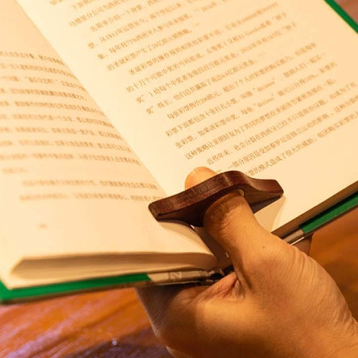 Anneau Élégance de Lecture en Bois Luxueux