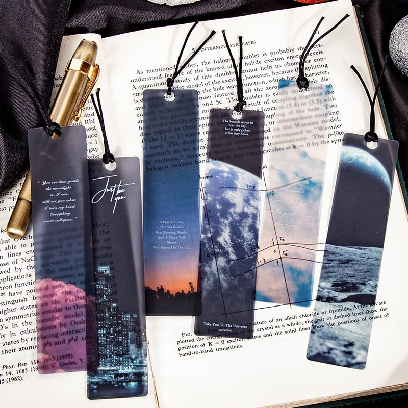 5 Marque-Pages Astronaute Cosmiques