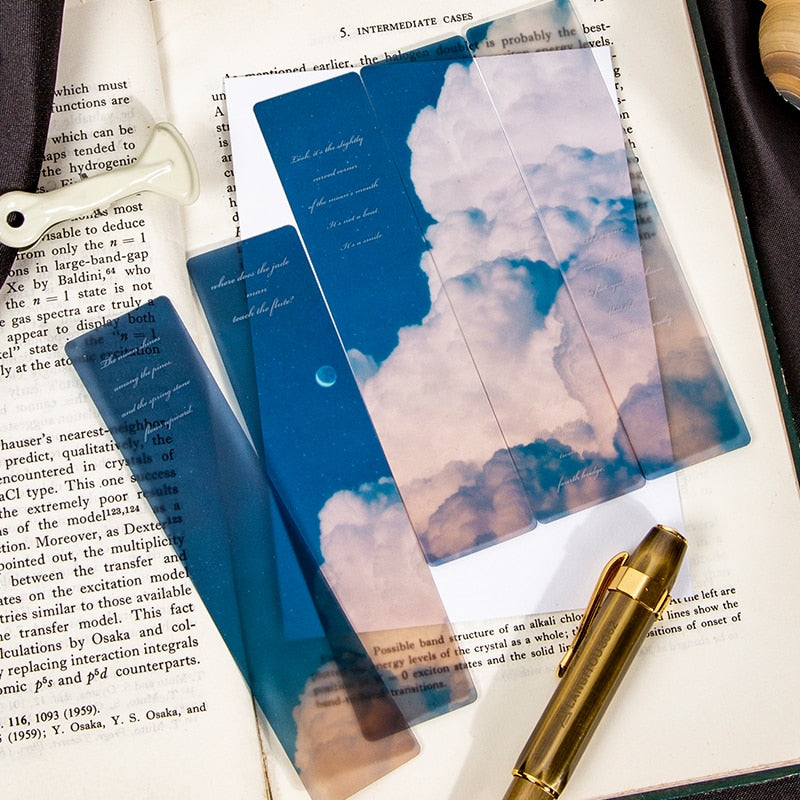Ensemble Premium de 5 Marque-Pages Nuage