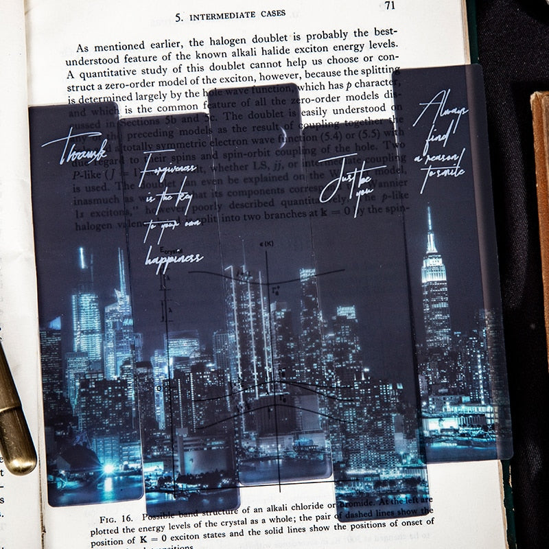Cinq Marque-Pages Exclusifs Ville