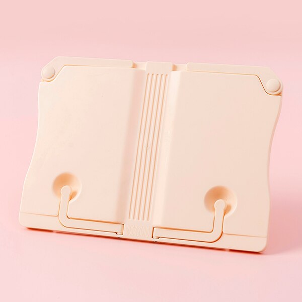 Élégant Repose-Livre en Plastique Beige