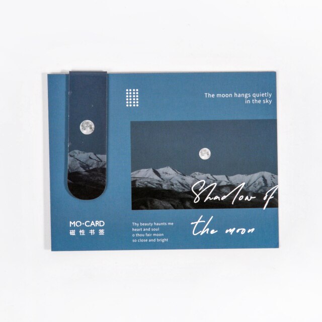 Marque-Page Magnétique Éclipse de Lune