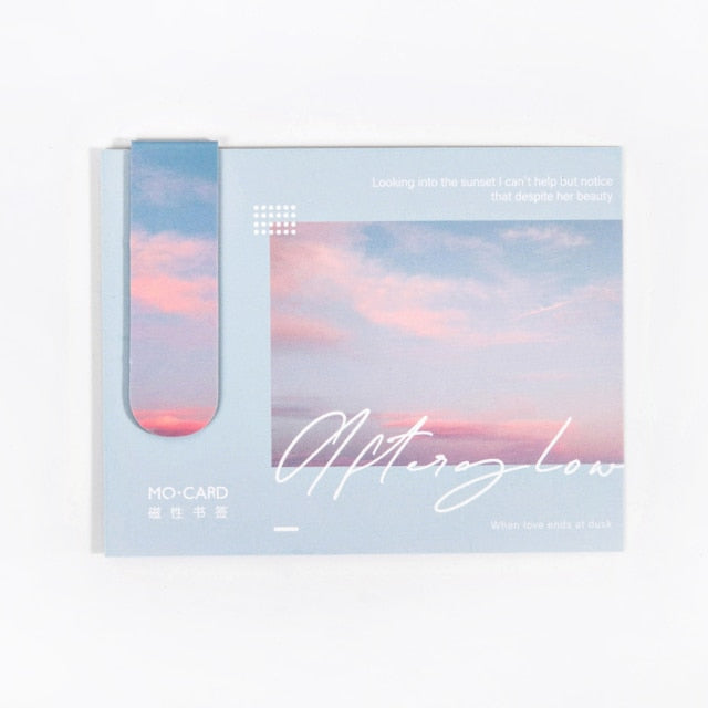 Marque-Page Magnétique Rayonnant d'Aurore