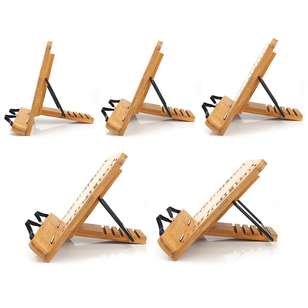 Support Design Pour Livre En Bois Geométrique