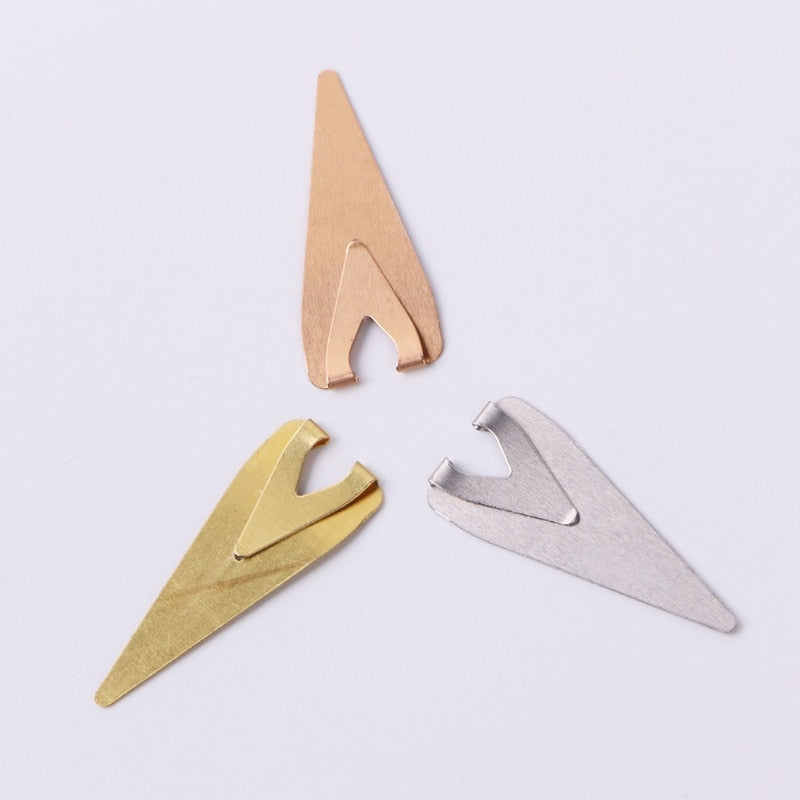 Clips Métalliques Pour Marque-Pages Élégants