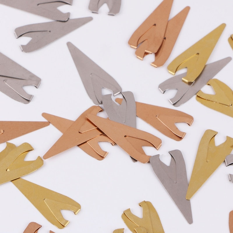 Clips Métalliques Pour Marque-Pages Élégants