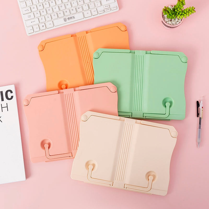 Élégant Repose-Livre en Plastique Beige